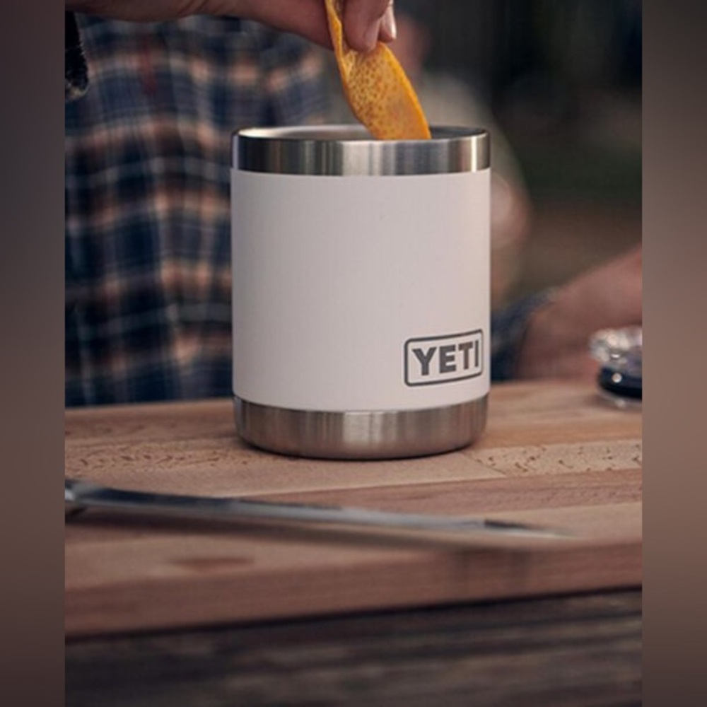 Yeti 10 oz (295 ml) White Rambler Lowball Cup